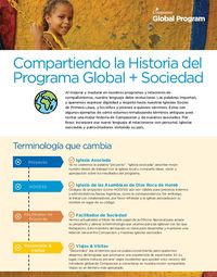 Compartiendo la Historia del Programa Global de Compassion + Sociedad Términos Claves