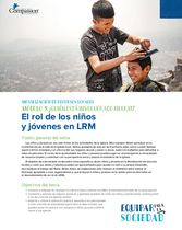 ¿Quién está involucrado en LRM? Niños y jóvenes