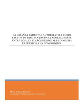 La crianza parental autoritativa como factor de protección para adolescentes entre los 12 y 17 años 