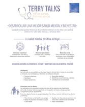 Terry Talks: Desarrollar una Mejor Salud Mental y Bienestar (Infografía)