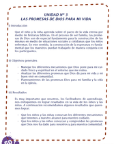 Plan de Estudios de Desarrollo del Niño (Años 7-8) (Dios Hace un Pacto Para Mi Vida – Unidad 3)