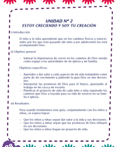 Plan de Estudios de Desarrollo del Niño (Años 8-9) (Yo Estoy Creciendo en el Camino de Dios - Unidad 2)