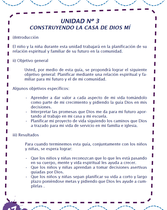 Plan de Estudios de Desarrollo del Niño (Años 8-9) (Yo Estoy Creciendo en el Camino de Dios - Unidad 3)