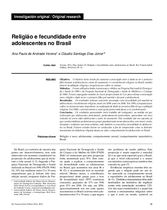 Religião e fecundidade entre adolescentes no Brasil