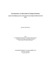 Aproximaciones a la niñez desde la teologías feministas