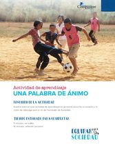 Una Palabra de Ánimo (Preguntas de Reflexión)