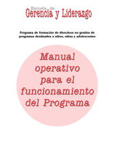 La Escuela de Gerencia y Liderazgo (Manual Operativo)